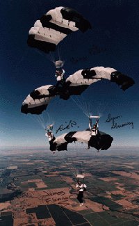 World Record Setting US Parachute Team
