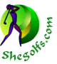 Shegolfs.com, "helping women golfers connect"